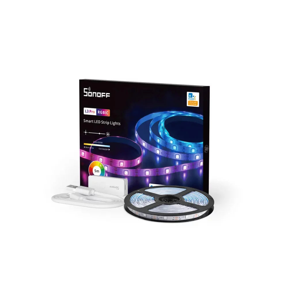 Sonoff L3 Pro Smart LED Strip RGBIC 5 Meter